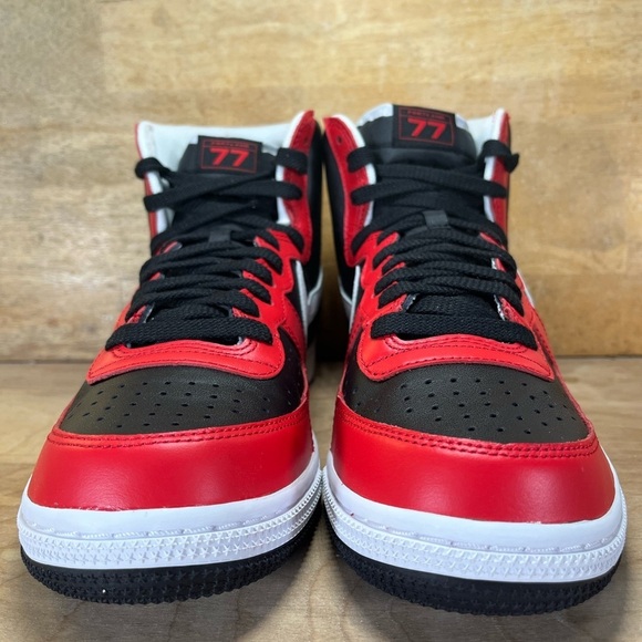 NEW Nike Terminator High Womens Size 11.5 Shoes Sneakers Black/University Red - Picture 4 of 11